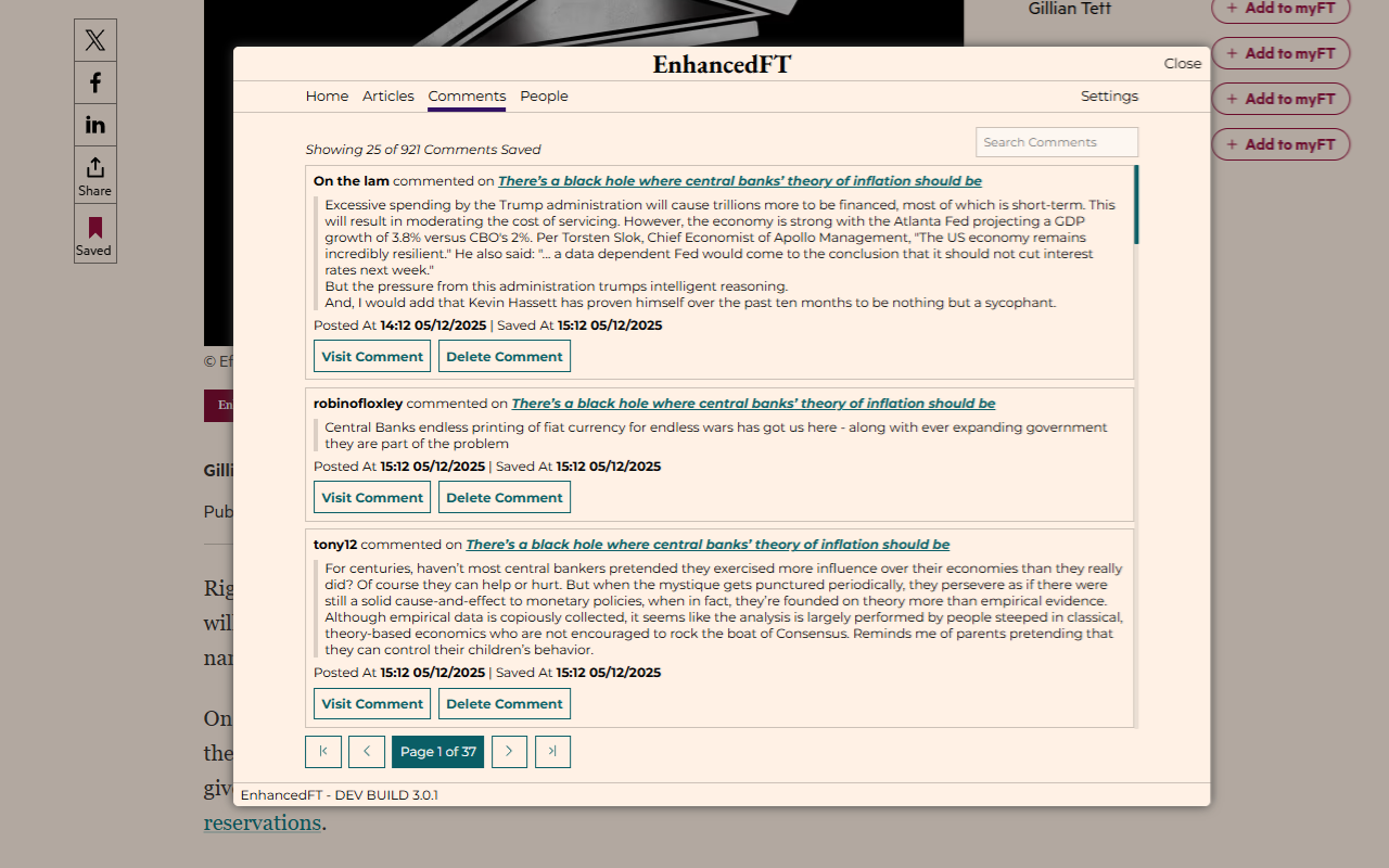Enhanced Financial Times - 截图 2