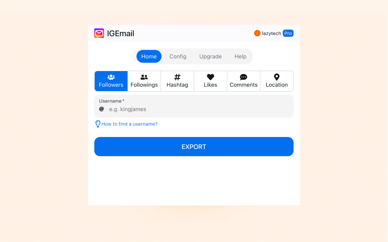IGEmail - IG电子邮件提取器 - 截图 4