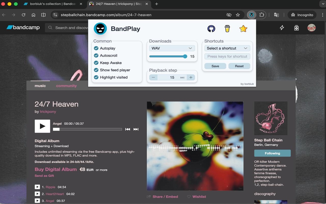 Bandcamp Play - 截图 5