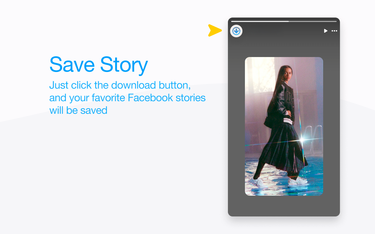 將故事儲存到 Instagram 和 Facebook - 截图 1