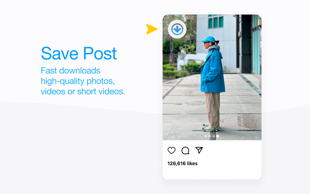 將故事儲存到 Instagram 和 Facebook - 截图 2