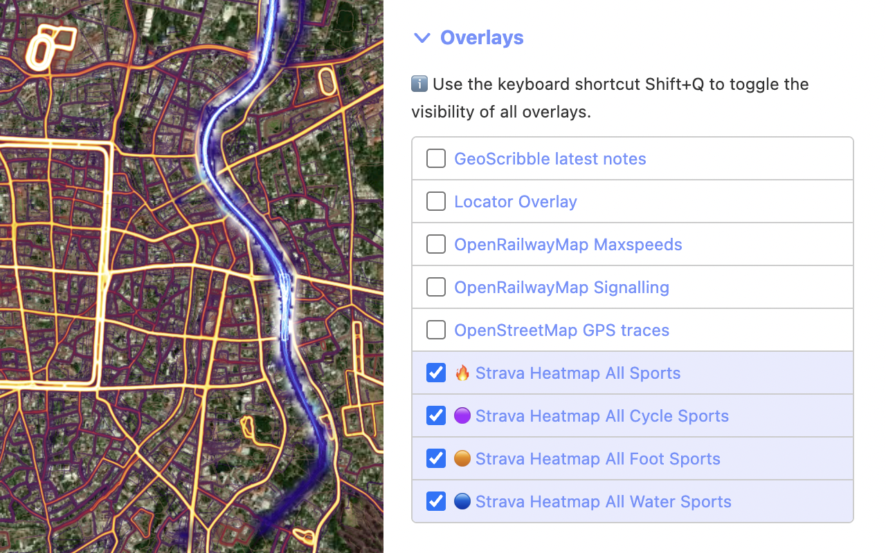 Strava Heatmap - 截图 2