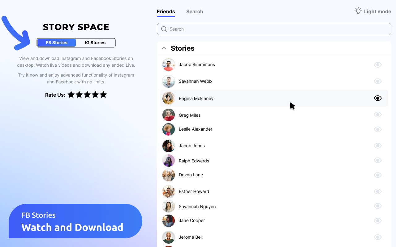 StorySpace Manager for FB and IG Stories - 截图 3