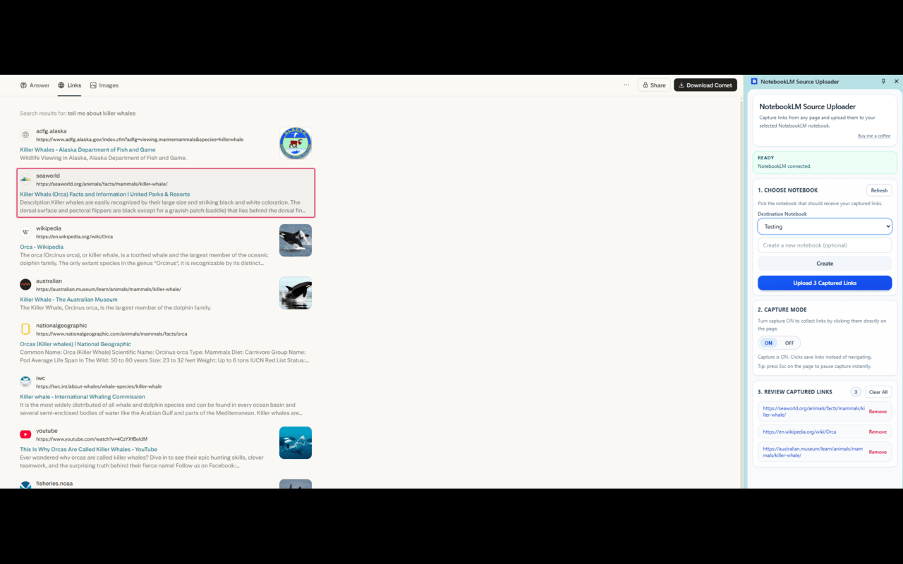 NotebookLM Source Uploader - 截图 4