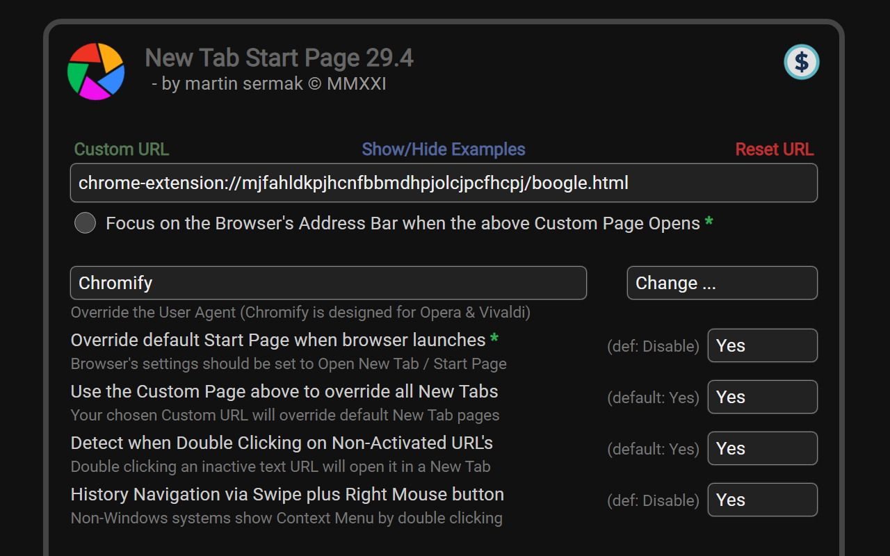 New Tab & Toolbox - 截图 3