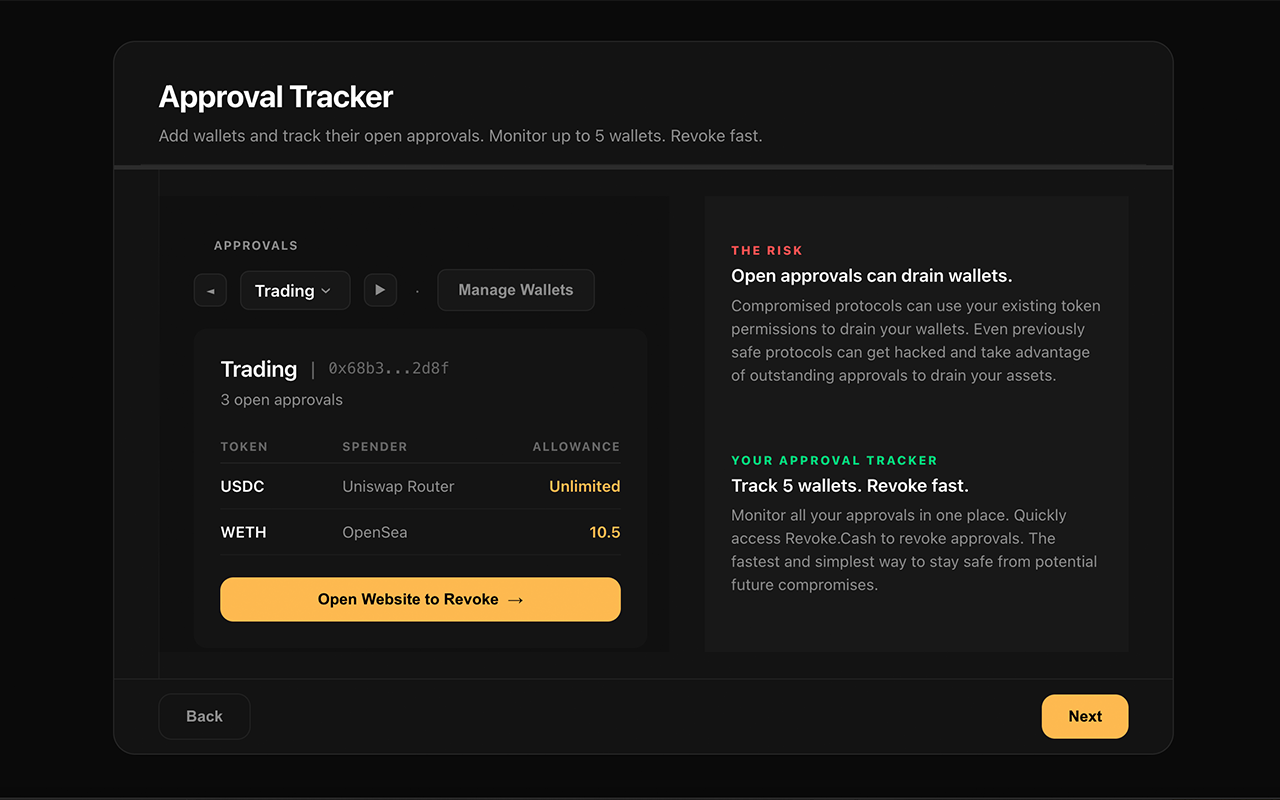 Revoke.cash— web3防骗工具 - 截图 4