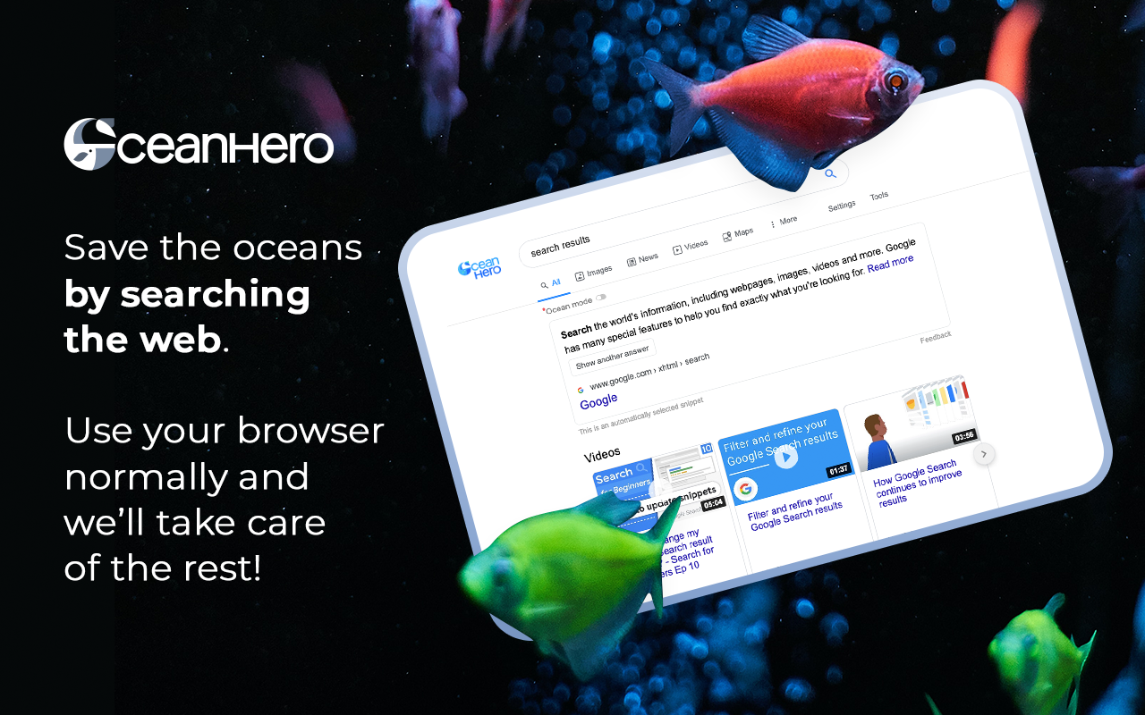 OceanHero: Save Our Oceans by Surfing the Web - 截图 5