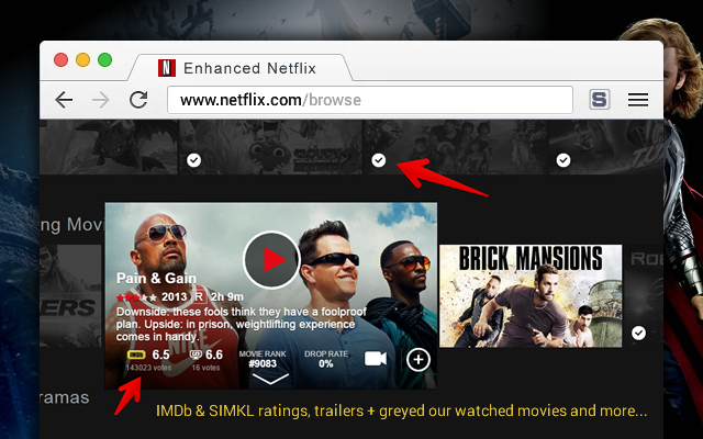 Enhancer for Netflix, Crunchyroll, etc - 截图 3
