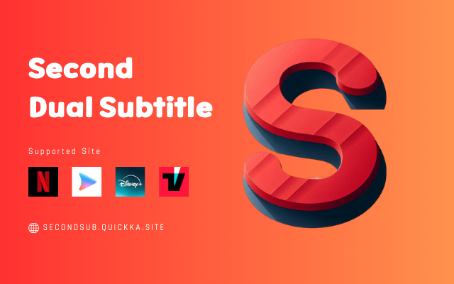 SecondSub - 雙語字幕擴充功能，支援Netflix、Disney Plus、Coupang Play和TVING - 截图 5