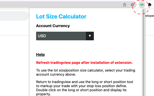 Lot Size Calculator - 截图 2