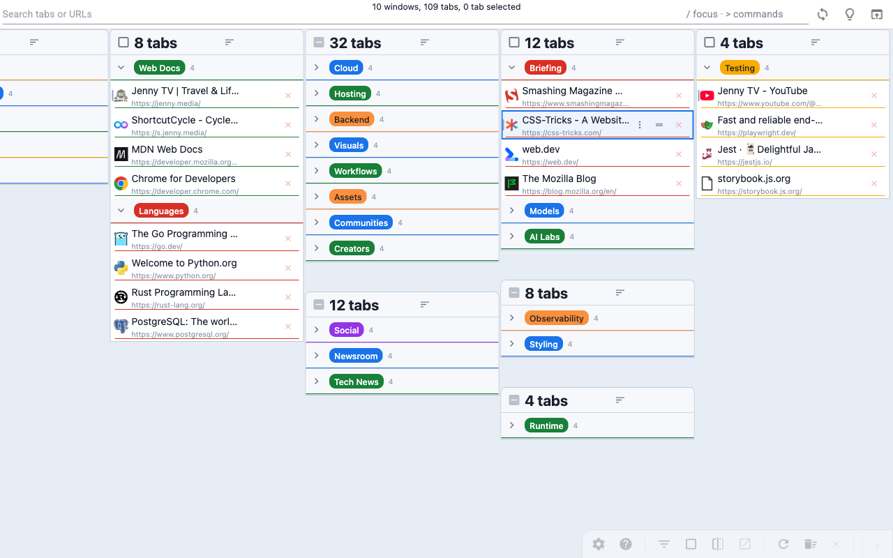 Tab Manager v2 - 截图 3