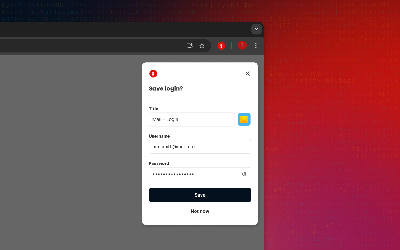 MEGA Pass:安全密码管理器 - 截图 3