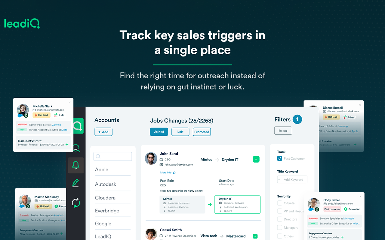 LeadIQ: Contact Data in One Click - 截图 3
