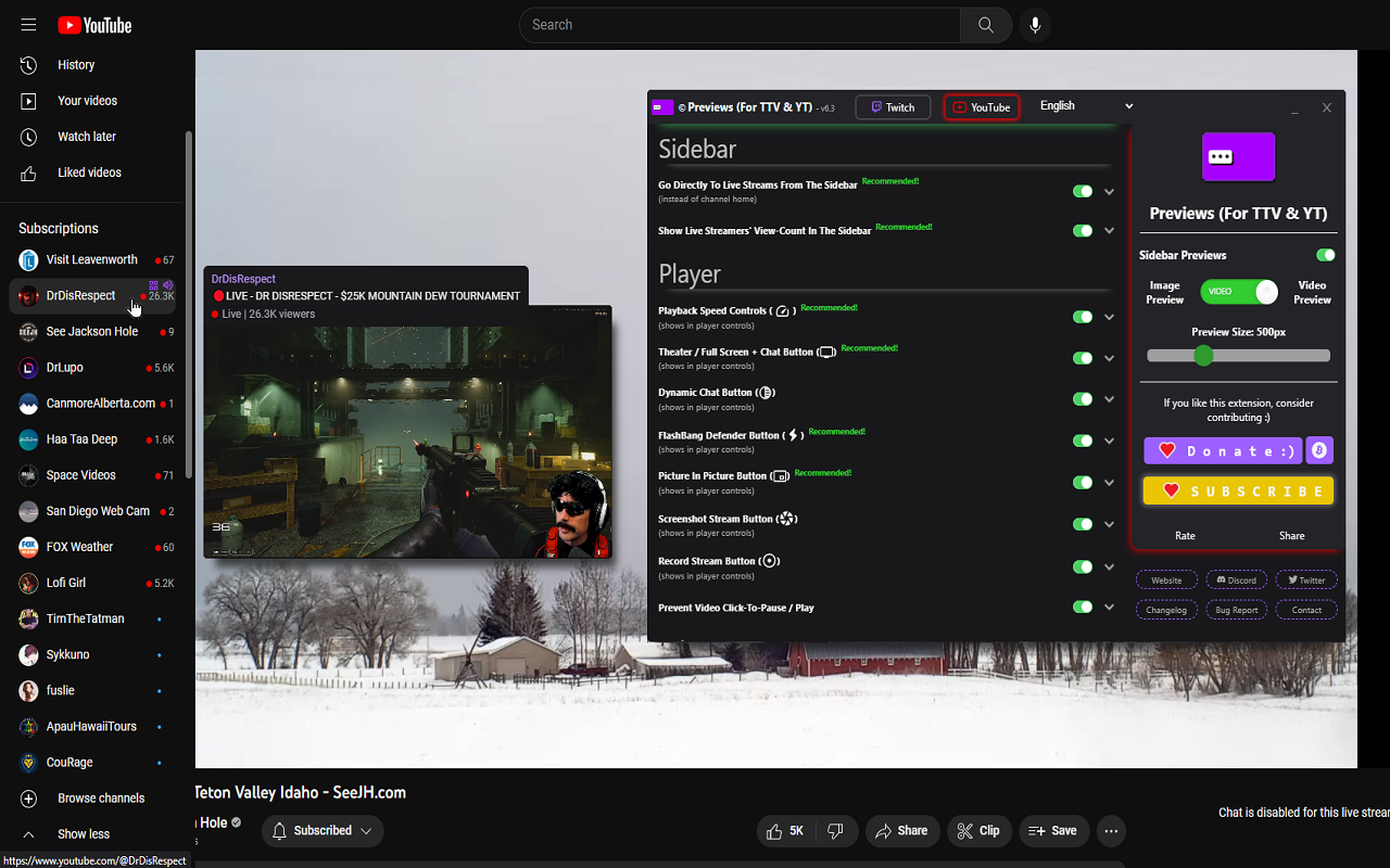 Previews (For Twitch & YouTube & Kick) - 截图 2