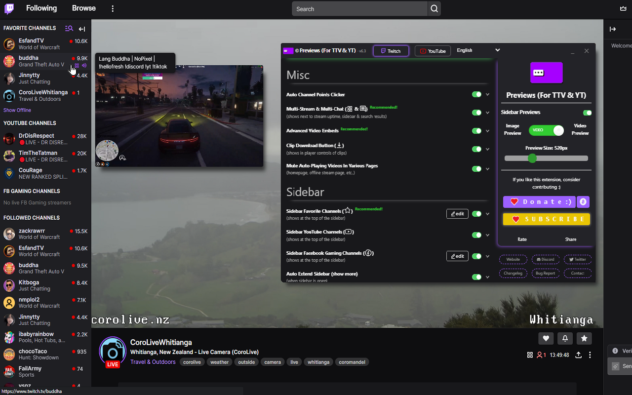 Previews (For Twitch & YouTube & Kick) - 截图 5