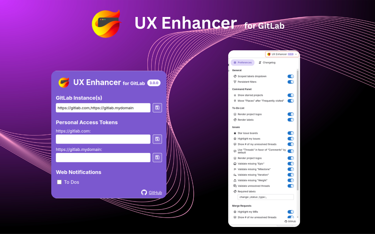 UX Enhancer for GitLab - 截图 2