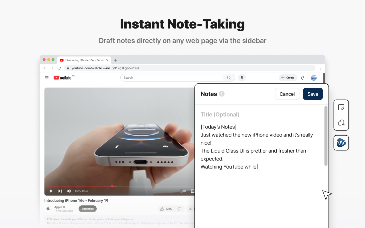 LiveWiki: YouTube Summarizer - 截图 2