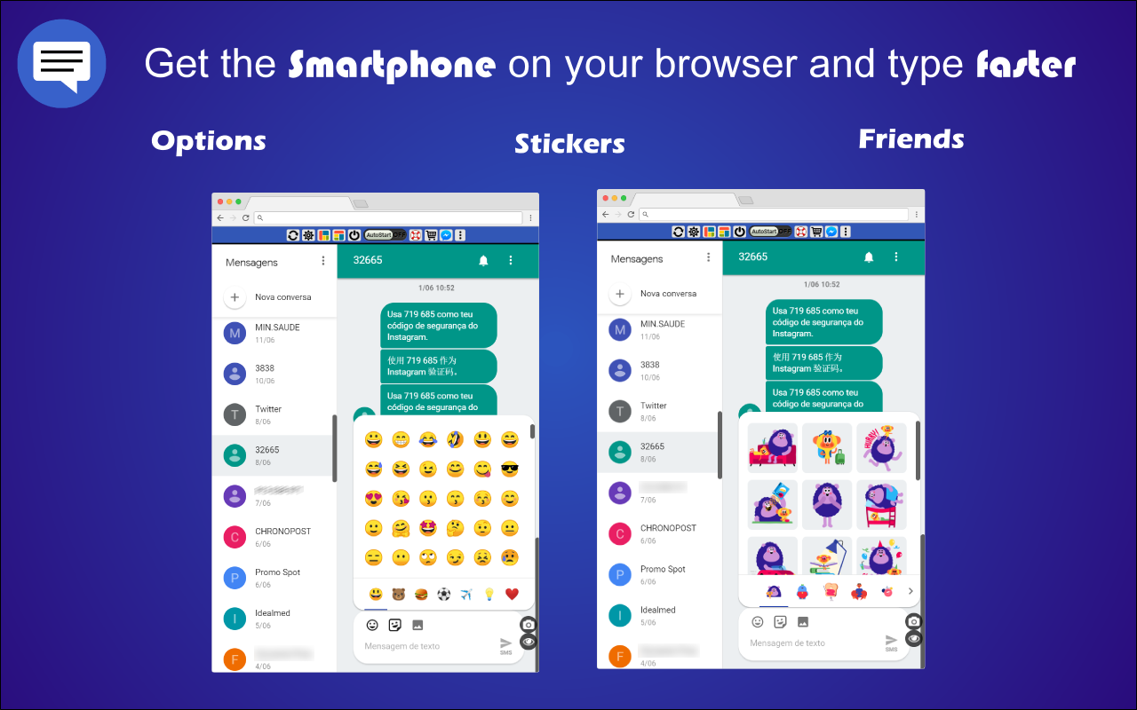 Web for Google Messages - 截图 2