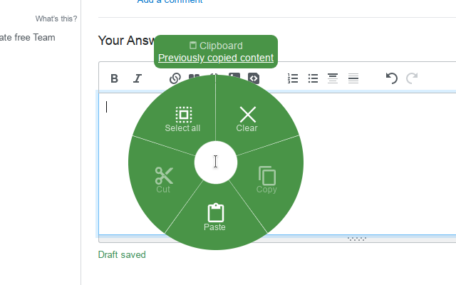 Circle Mouse Gestures (pie menu) - 截图 5