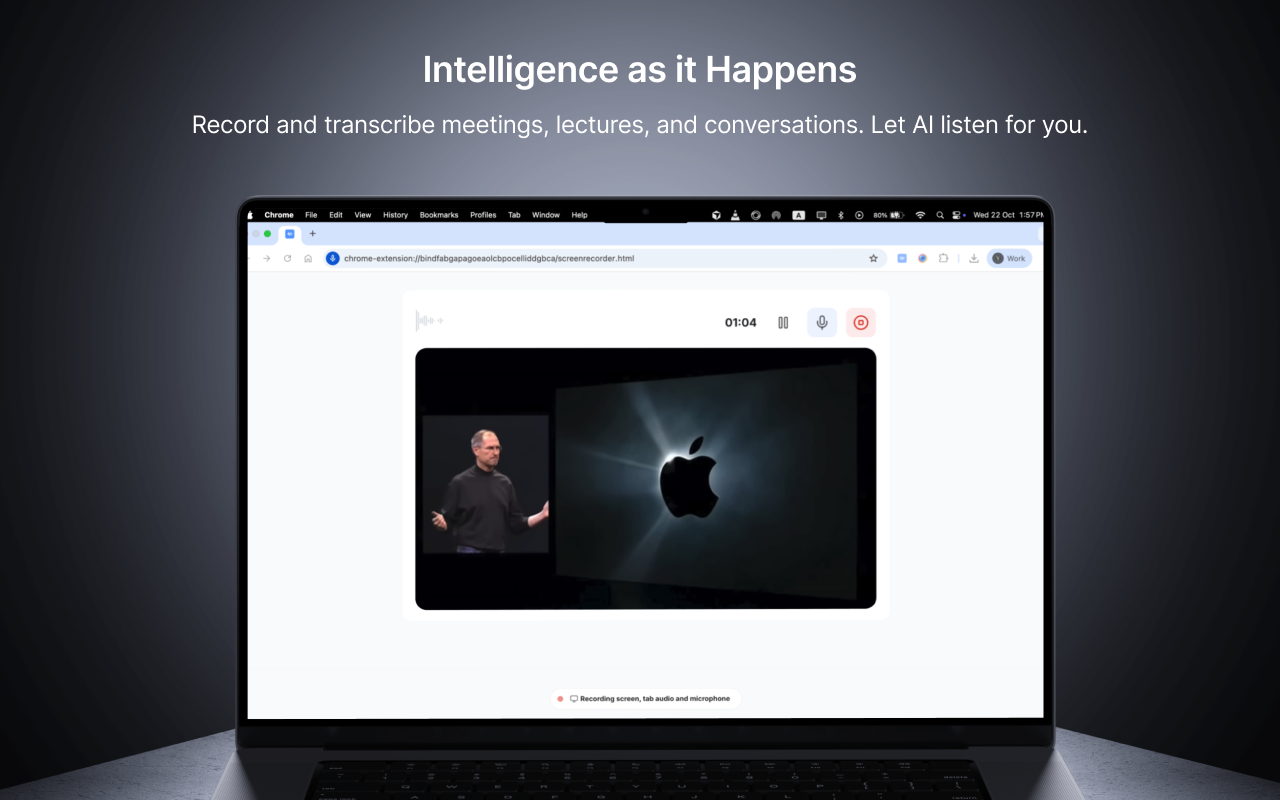 ScreenApp - Record and take AI notes of meetings, videos, calls & lectures - 截图 5