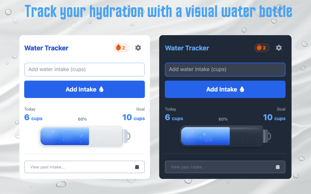 Water Tracker - 截图 2