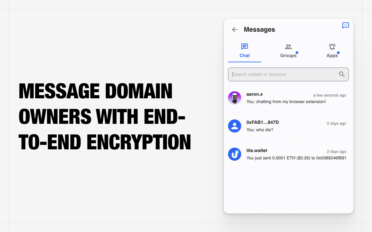 Unstoppable Domains - 截图 3