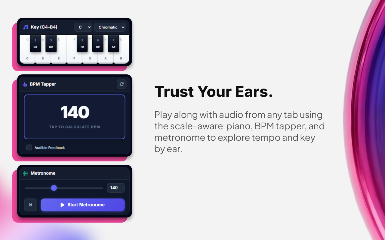 Ritmo - Tab Audio Capture & BPM/Key Analyzer - 截图 5