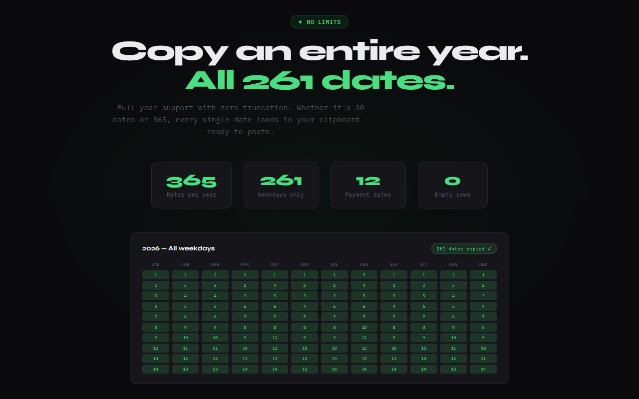 Notion Date Filler - 截图 2