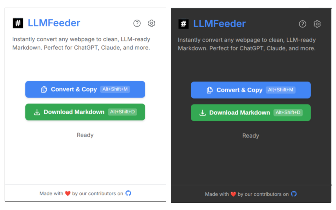 LLMFeeder - Web to Markdown Converter - 截图 4