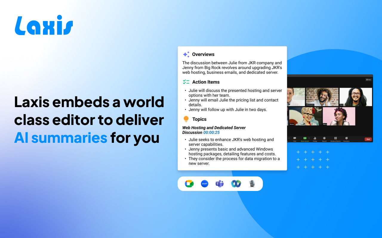 Google Meet Transcripts & AI Summary - 截图 3