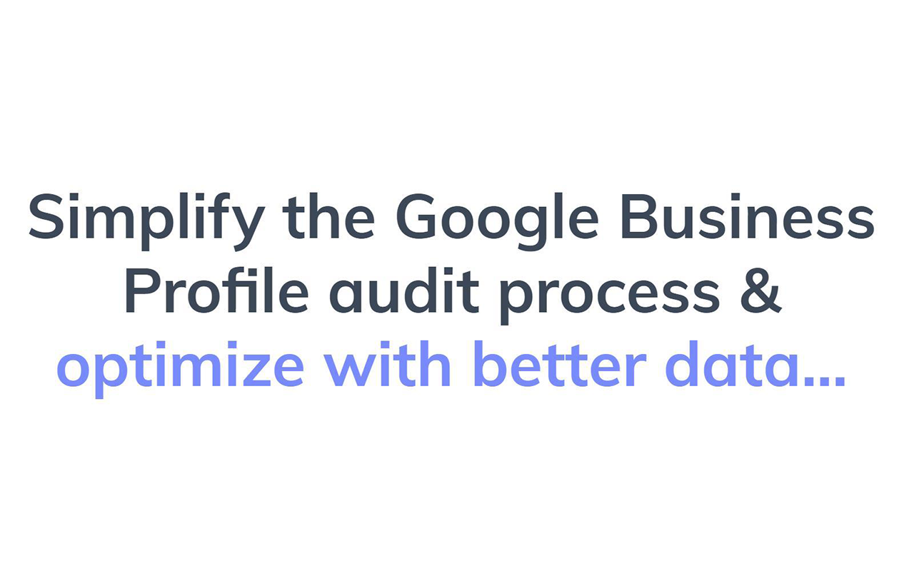 Phantom - GMB Audit Tool - 截图 2