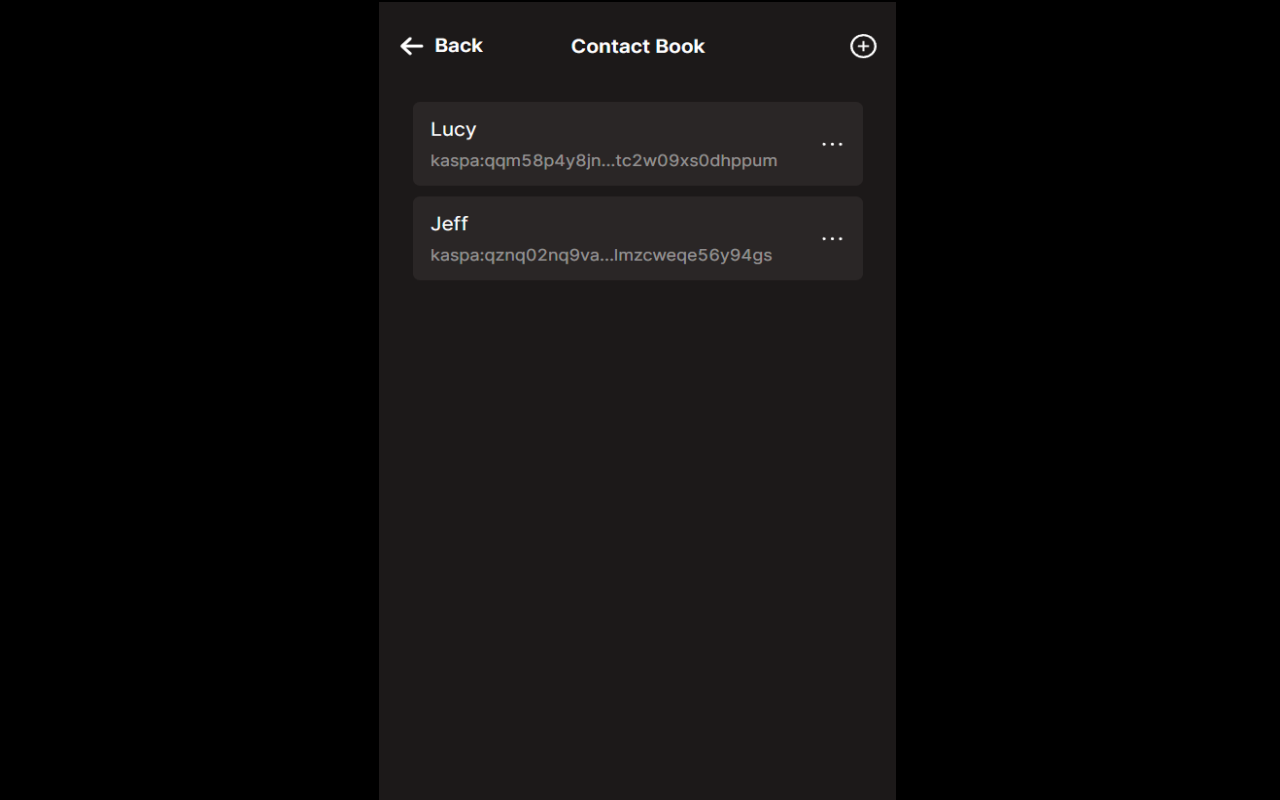KasWare Wallet - 截图 1