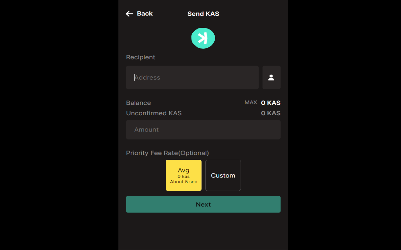 KasWare Wallet - 截图 4
