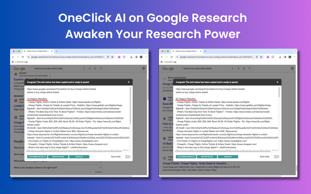 OneClick AI - 截图 5