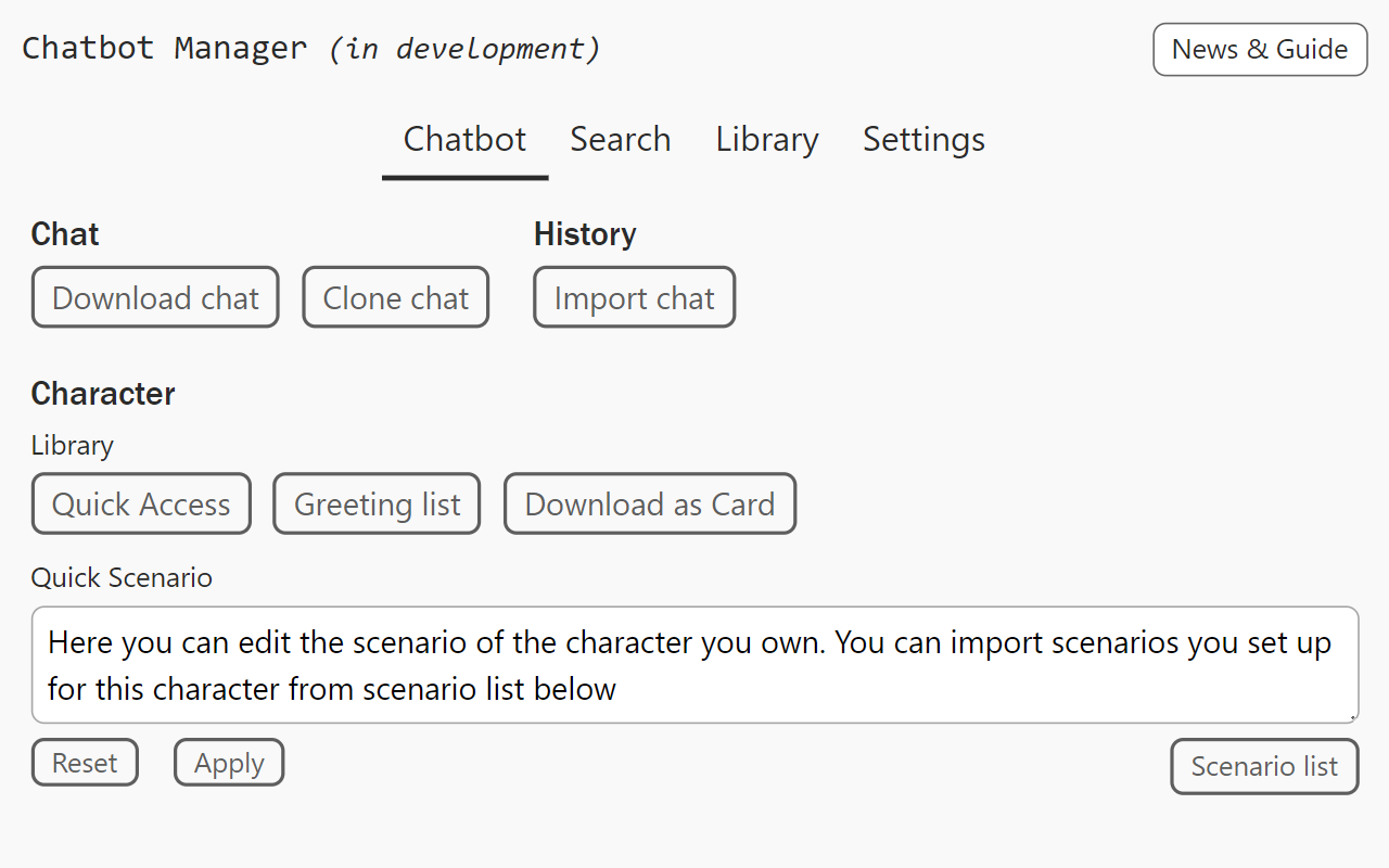 Chatbot Manager - 截图 2