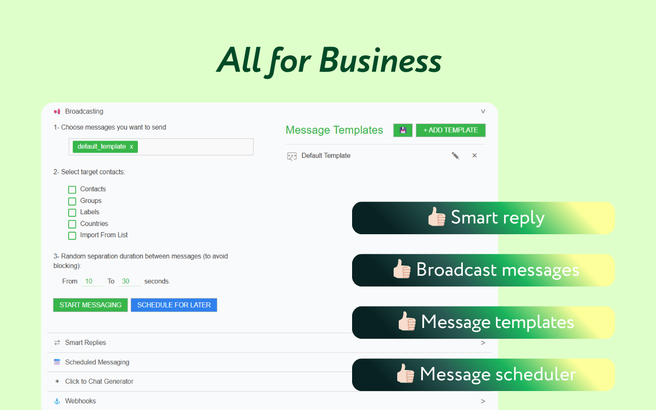WhatsApp隐私工具 | 消息媒体一键模糊防偷窥 - 截图 2