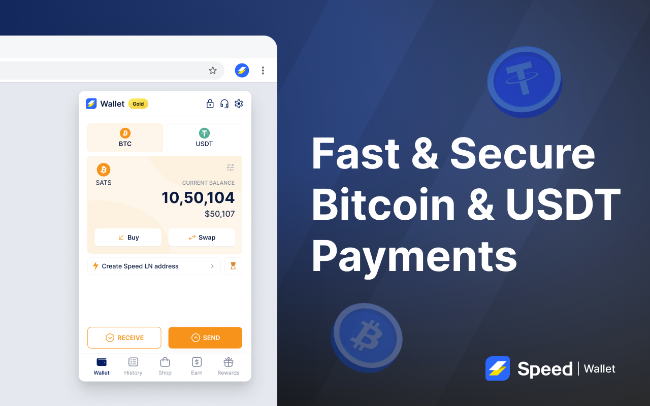 Speed Bitcoin Lightning Wallet - 截图 2