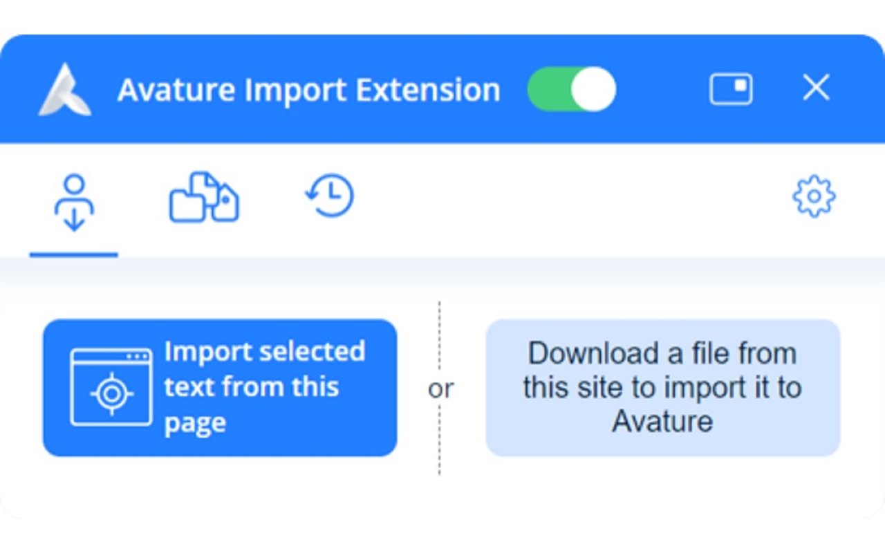 Avature Import Extension - 截图 5