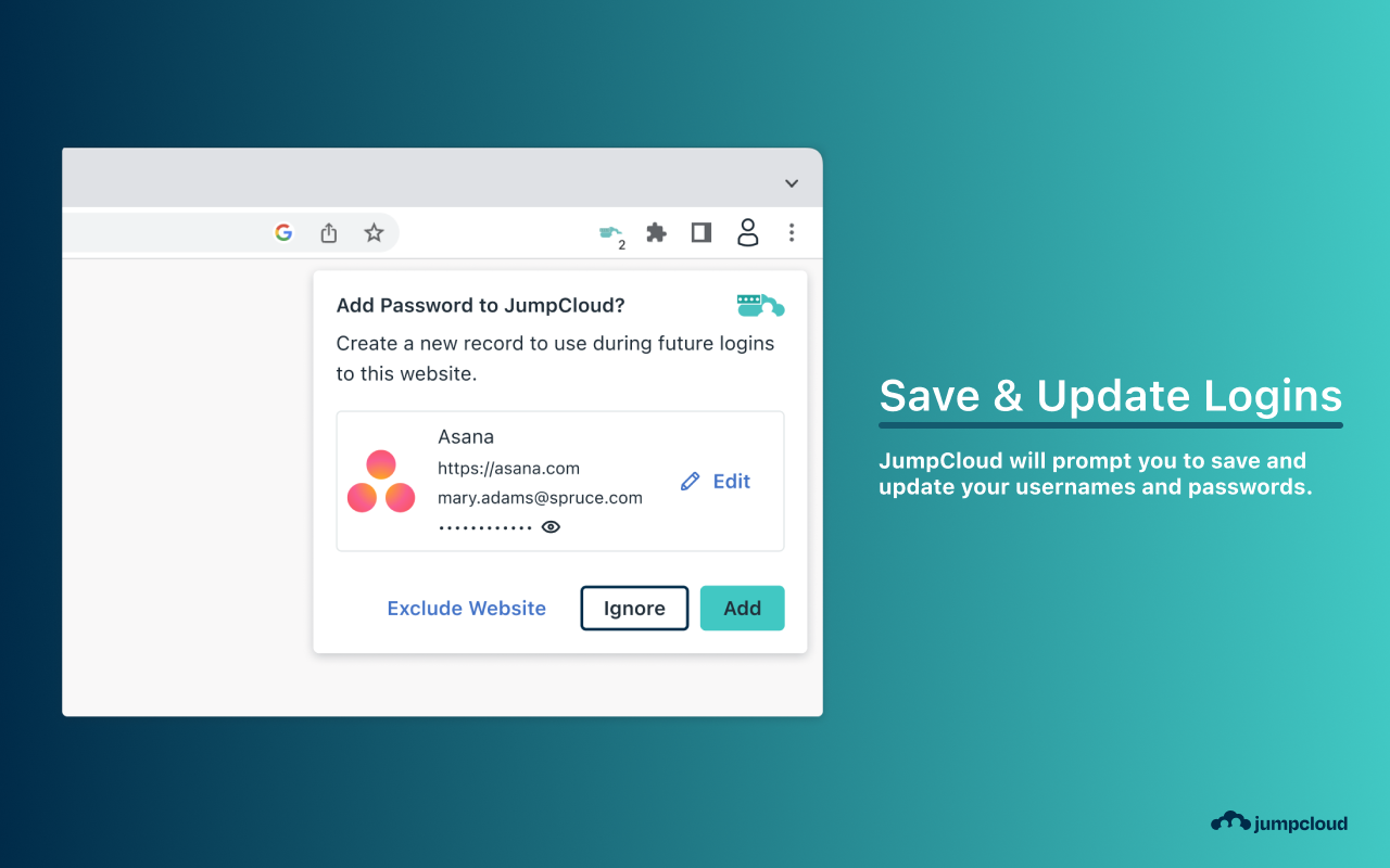 JumpCloud Password Manager - 截图 3