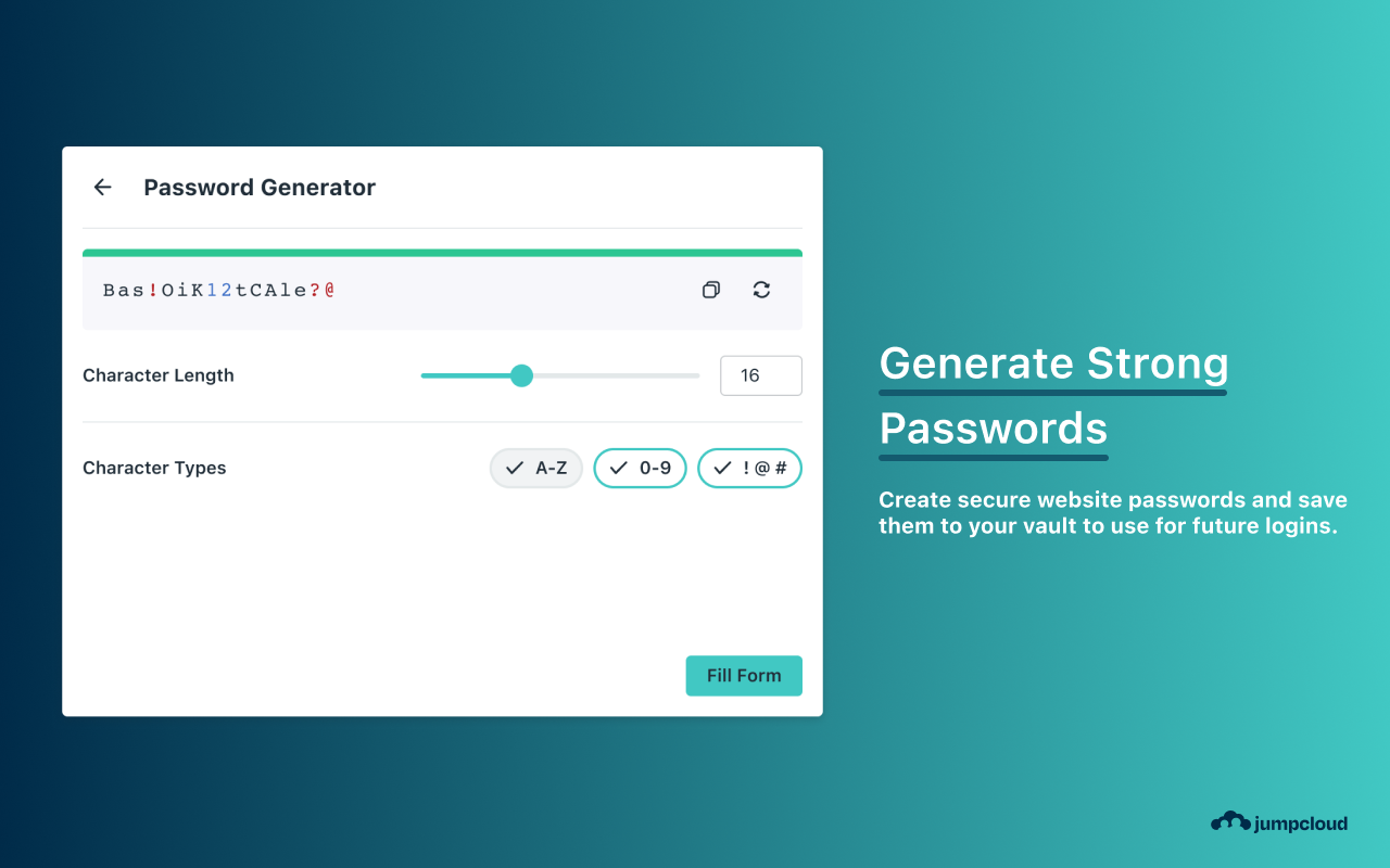 JumpCloud Password Manager - 截图 4