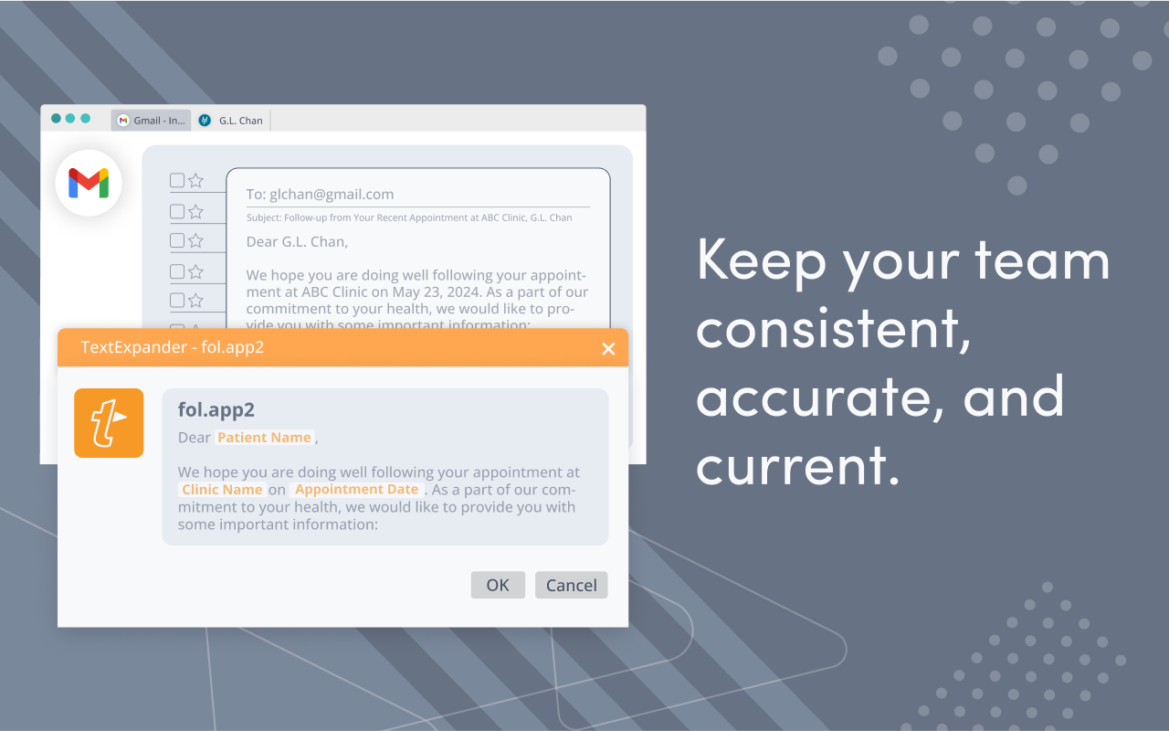 TextExpander: Keyboard Shortcuts & Templates - 截图 2