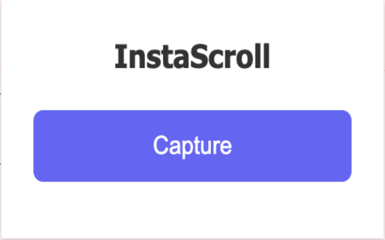 InstaScroll: Full Page Screenshots for Chrome - 截图 2