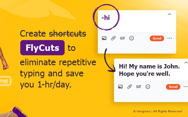 FlyMSG AI Writing Assistant, Grammar Checker, Snippets & Text Expander Tool - 截图 3