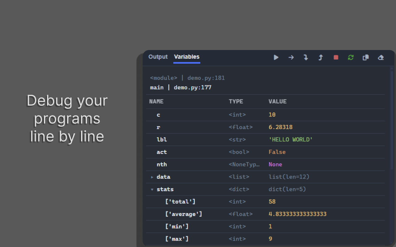 Python Playground - 截图 5