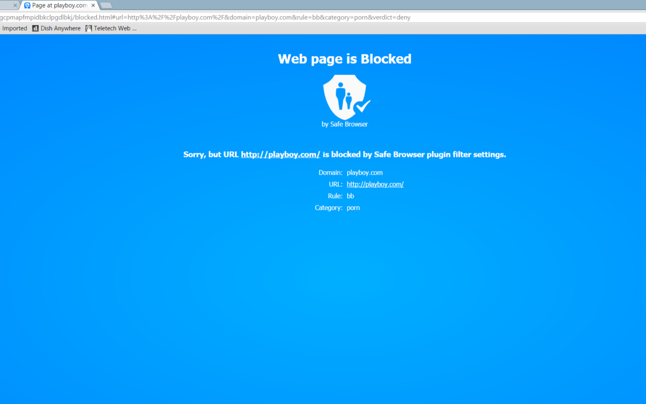 Safe Browser – Website Filtering Controls - 截图 3