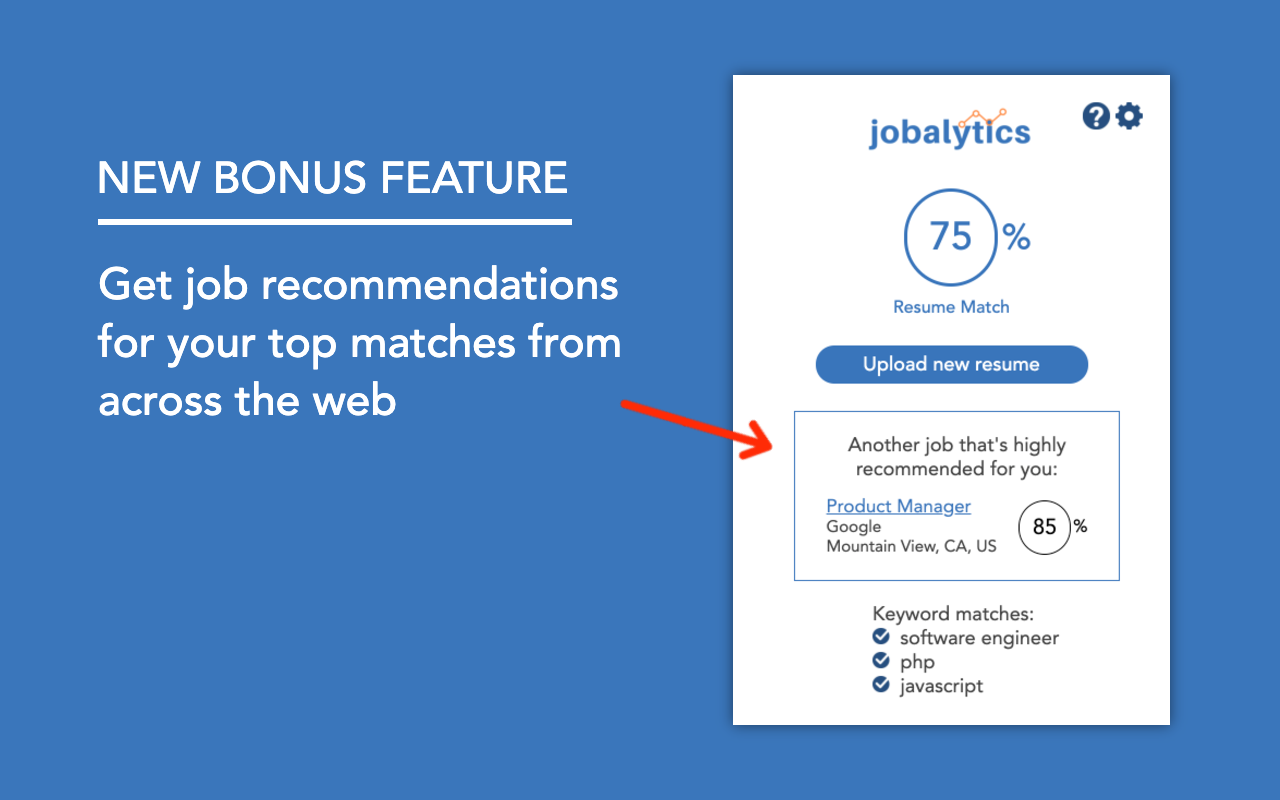 Jobalytics - Resume Keyword Analyzer - 截图 5