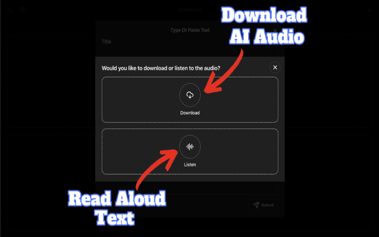 Gemini Reader: Free AI Text to Speech with Google Voices, TTS - 截图 4