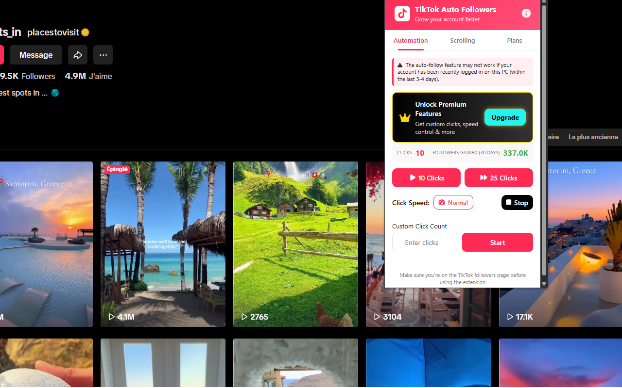 TikTok Growth - Auto Followers, HD Video Downloader - 截图 1