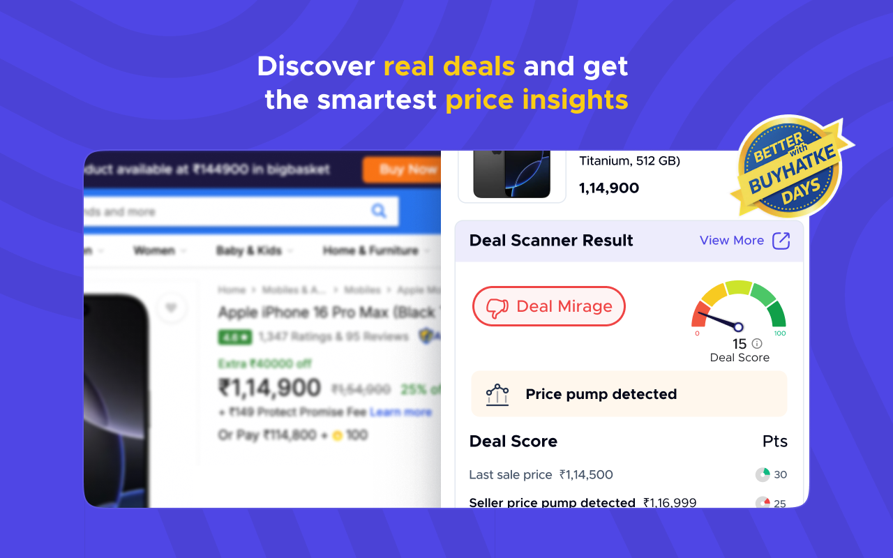 Buyhatke: Price History & Tracker, Spend Lens - 截图 4