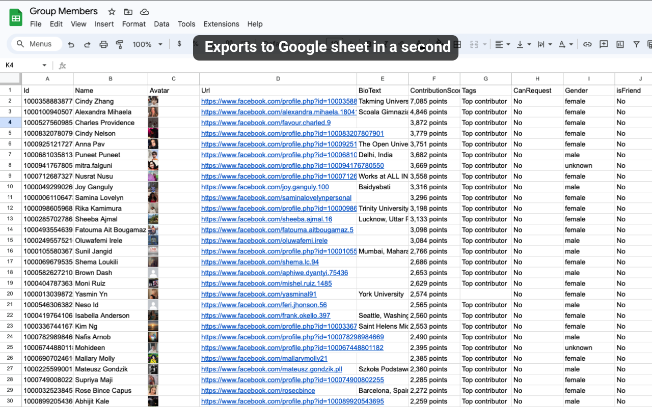 ESUIT | Group Members Extractor for Facebook™ - 截图 2
